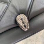 Black Serpenti Cabocho Shoulder Bag BVGR00337