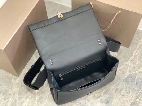 Black Serpenti Cabocho Shoulder Bag BVGR00337