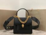 Black Serpenti Forever Shoulder Bag BVGR00334