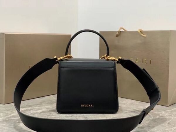 Black Serpenti Forever Shoulder Bag BVGR00334