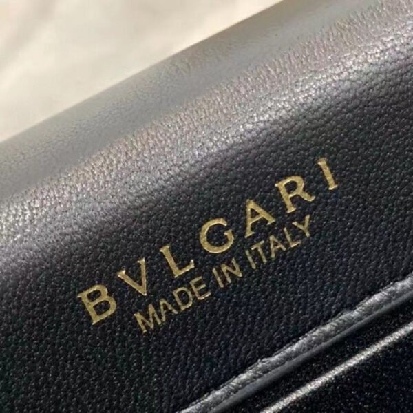 Black Serpenti Forever Shoulder Bag BVGR00334
