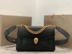 Black Serpenti Forever Shoulder Bag BVGR00335