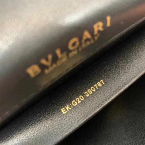 Black Serpenti Forever Shoulder Bag BVGR00335