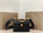 Black Serpenti Forever Shoulder Bag BVGR00336