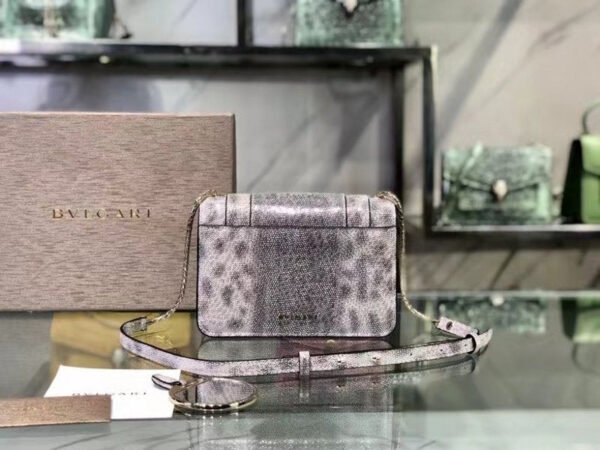 Brown Serpenti Forever Shoulder Bag BVGR00330