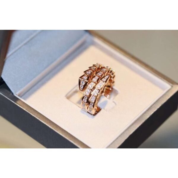 Snake Full Diamond Ring JWL00204