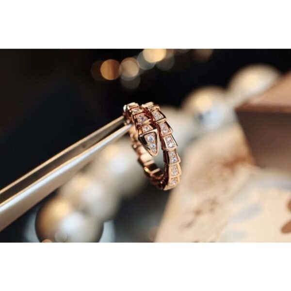 Snake Full Diamond Ring JWL00205