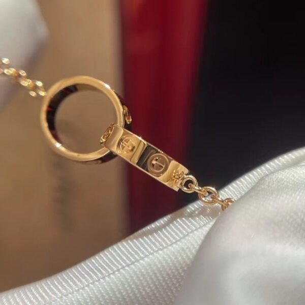Double Ring Mini Necklace JWL00805