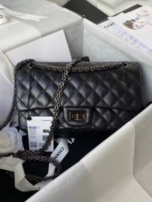 Black Flap Bag BCH00765