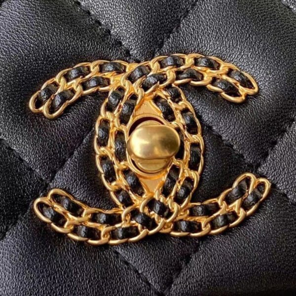 Black Flap Bag BCH00774