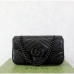 Gucci GG Marmont All Black Bag BG0525233