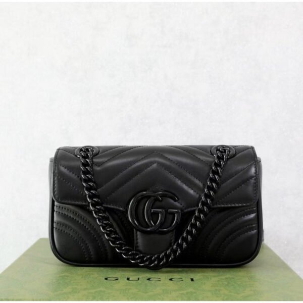 Gucci GG Marmont All Black Bag BG0525233