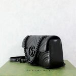 Gucci GG Marmont All Black Bag BG0525233