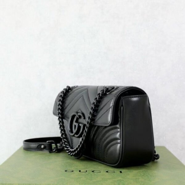 Gucci GG Marmont All Black Bag BG0525233