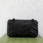 Gucci GG Marmont All Black Bag BG0525233