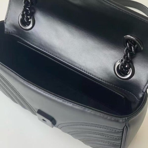 Gucci GG Marmont All Black Bag BG0525233