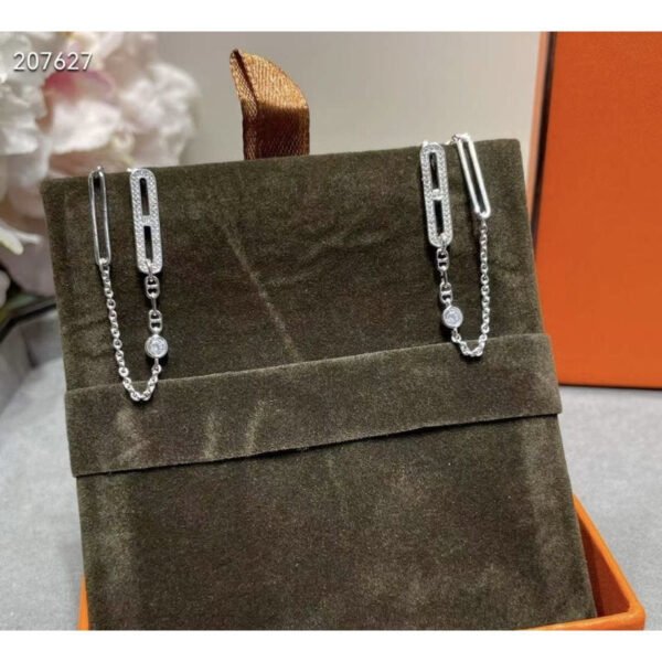 Farandole Pig Nose Chain Stud Earrings JWLH0026