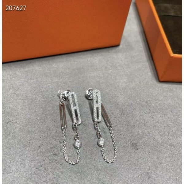 Farandole Pig Nose Chain Stud Earrings JWLH0026