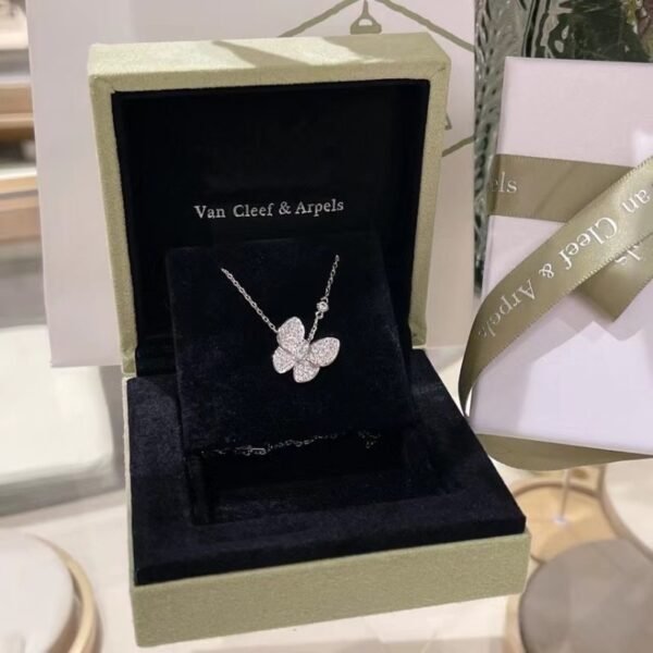 Butterfly Full Diamond Necklace JWL00779