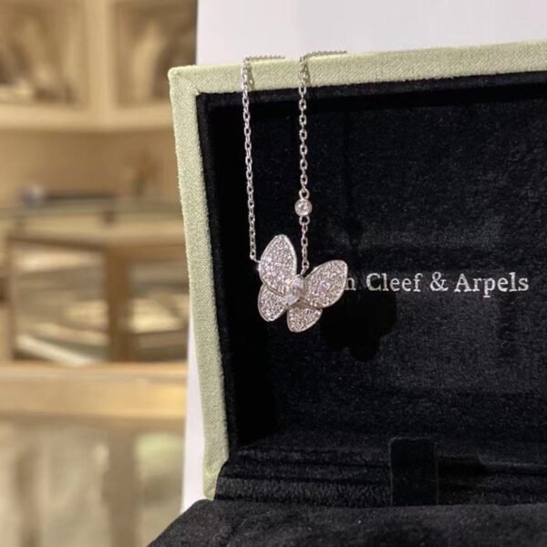 Butterfly Full Diamond Necklace JWL00779